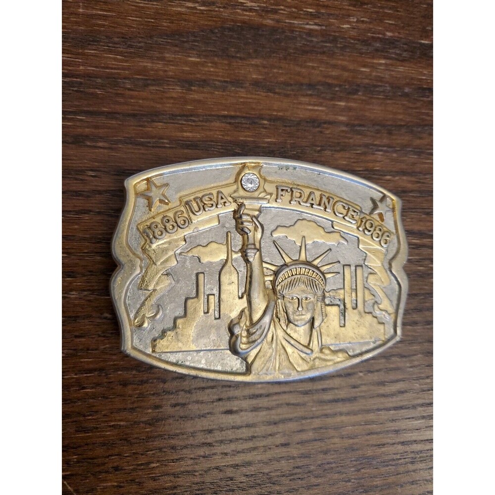 Hammond INT'L Mint 100 Yr Traditional Liberty Limited Edition Gold Silver Buckle